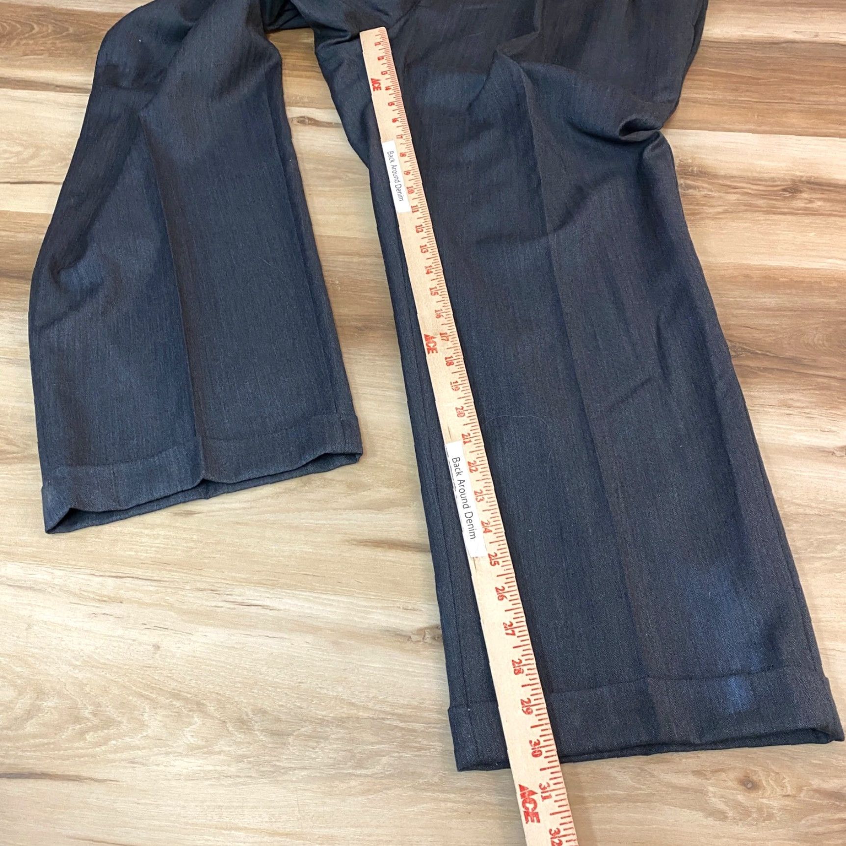 Jos. A. Bank Jos A Bank Signature Collection Wool Suit 48R Charcoal Gray Herringbone 43 Pants Size 48R - 5 Thumbnail
