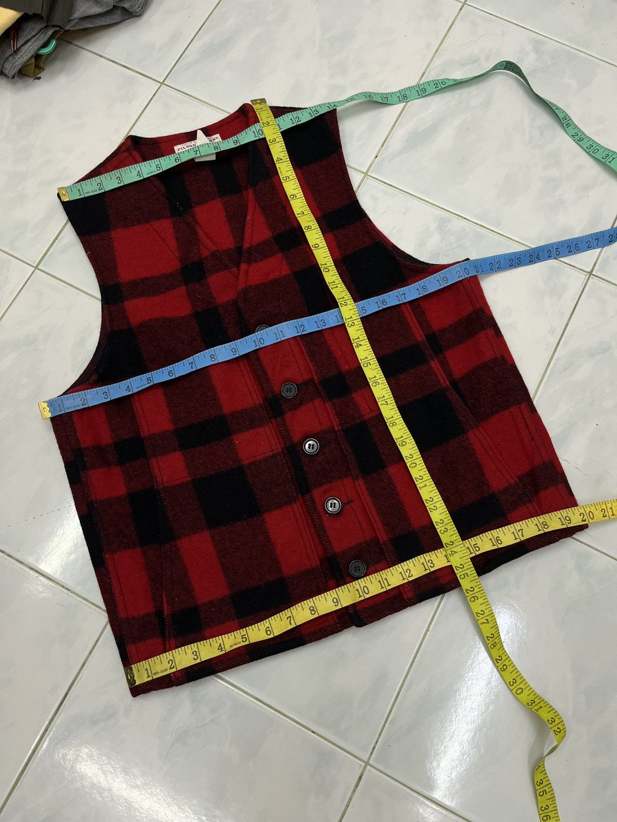 🔥🔥🔥STEALS VINTAGE FILSON MACKINAW WOOL VEST STYLE 20