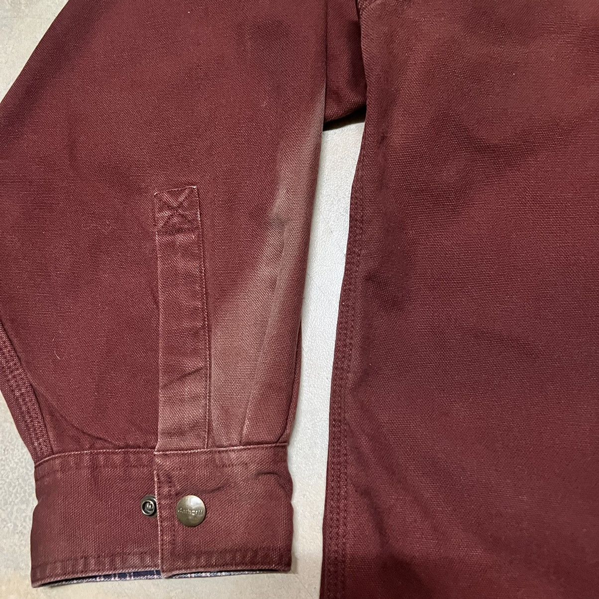 Carhartt Distressed Carhartt Button Up Jacket Sun Faded Size US XXL / EU 58 / 5 - 11 Thumbnail