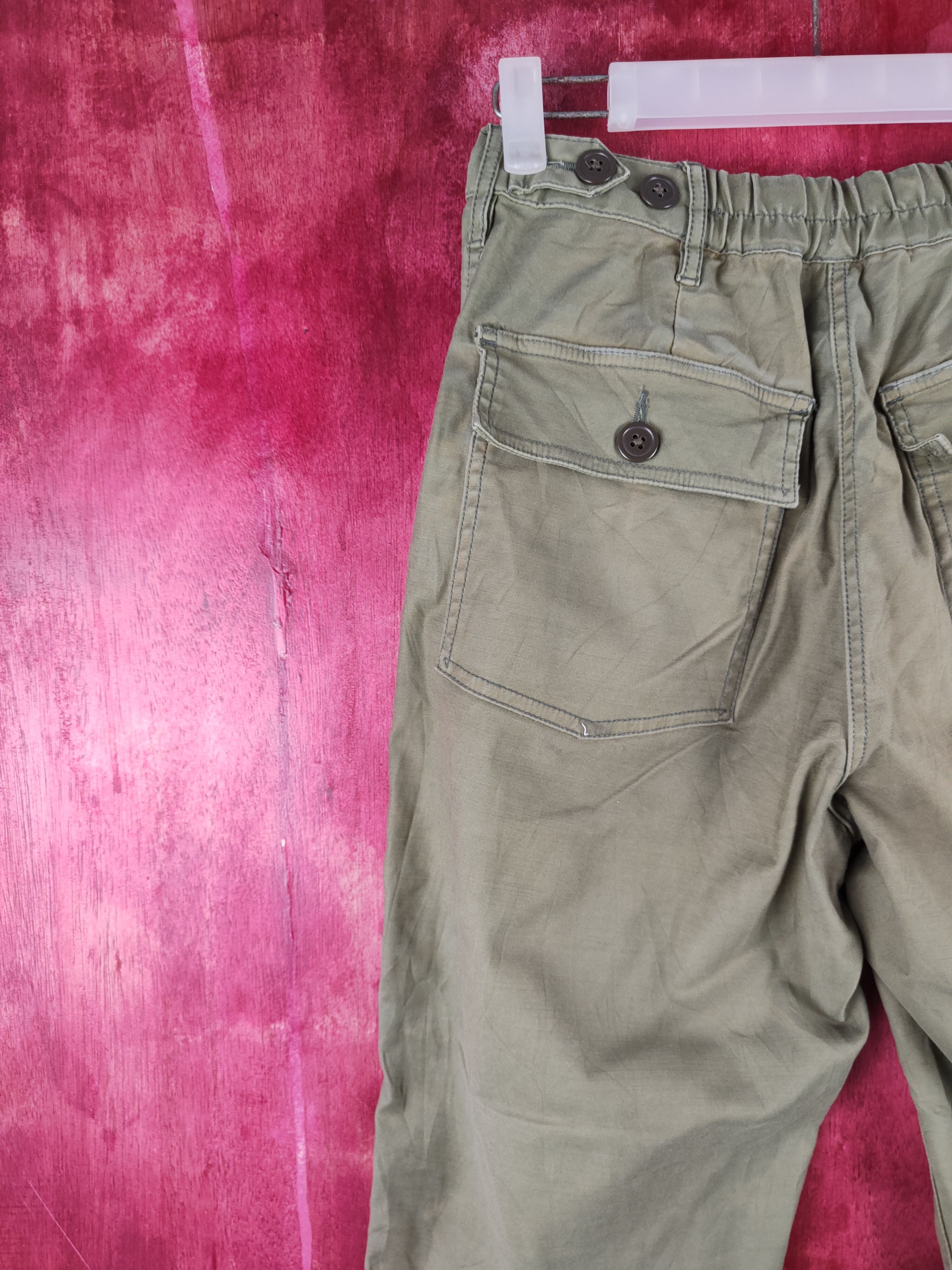 Coen Olive Women Trousers Bush Pants N#S015