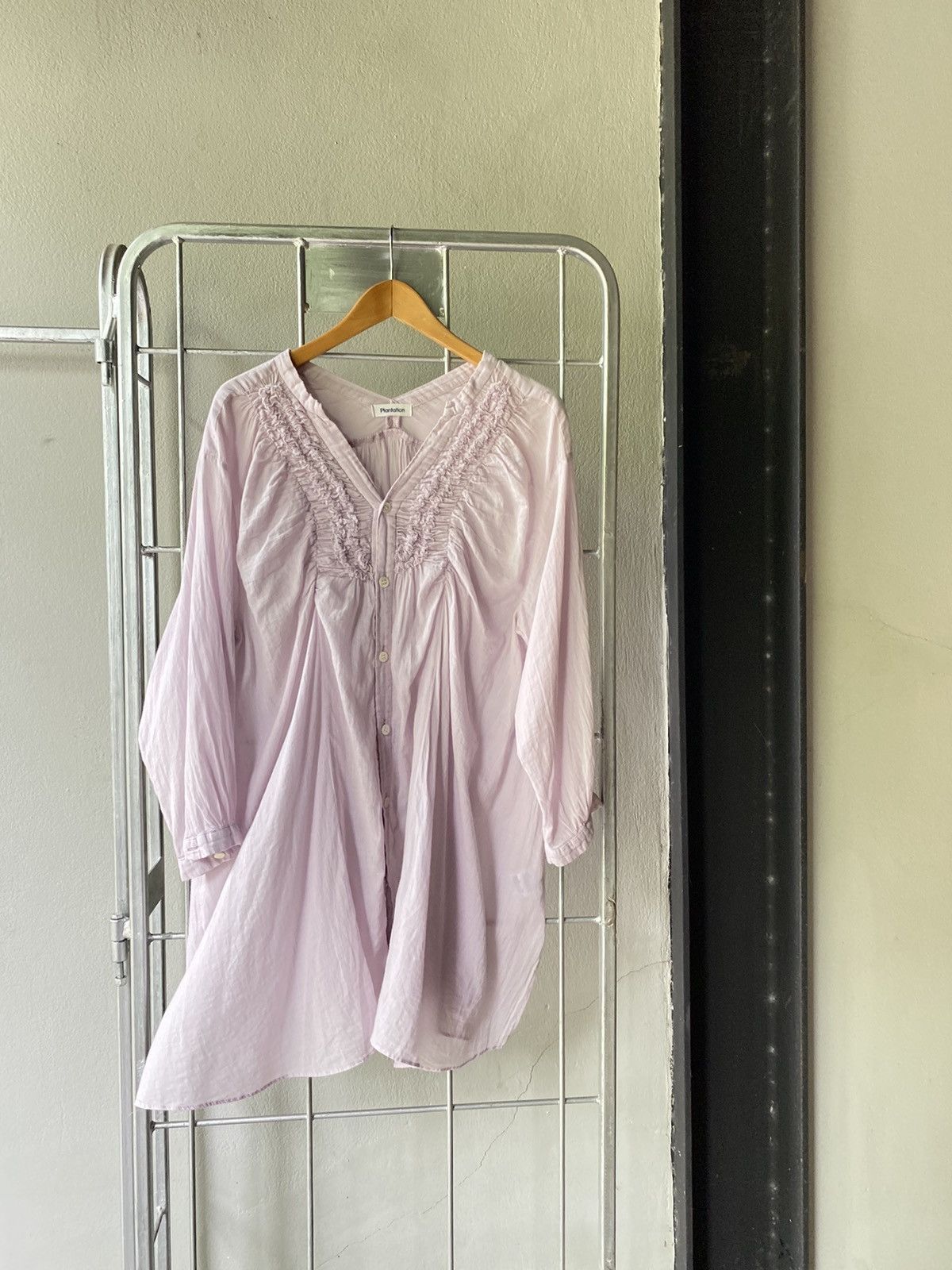Issey Miyake Plantation light purple blouse Size ONE SIZE - 14 Thumbnail