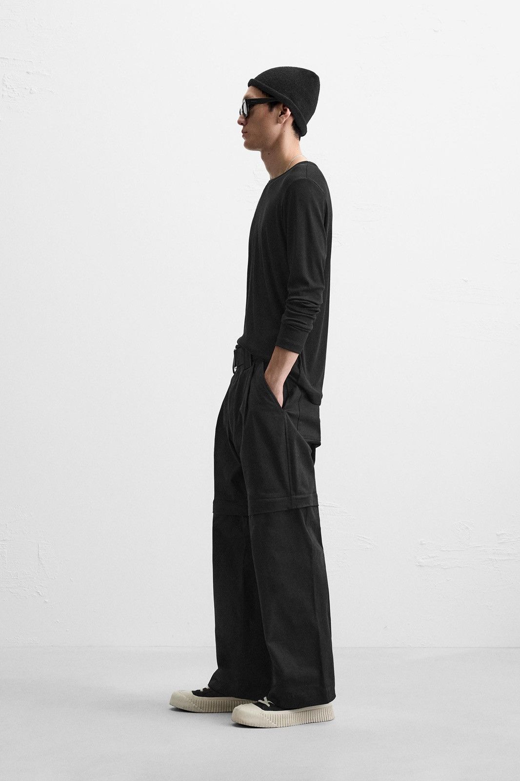 Zara ZARA REMOVABLE BELTED PANTS Size US 32 / EU 48 - 5 Thumbnail