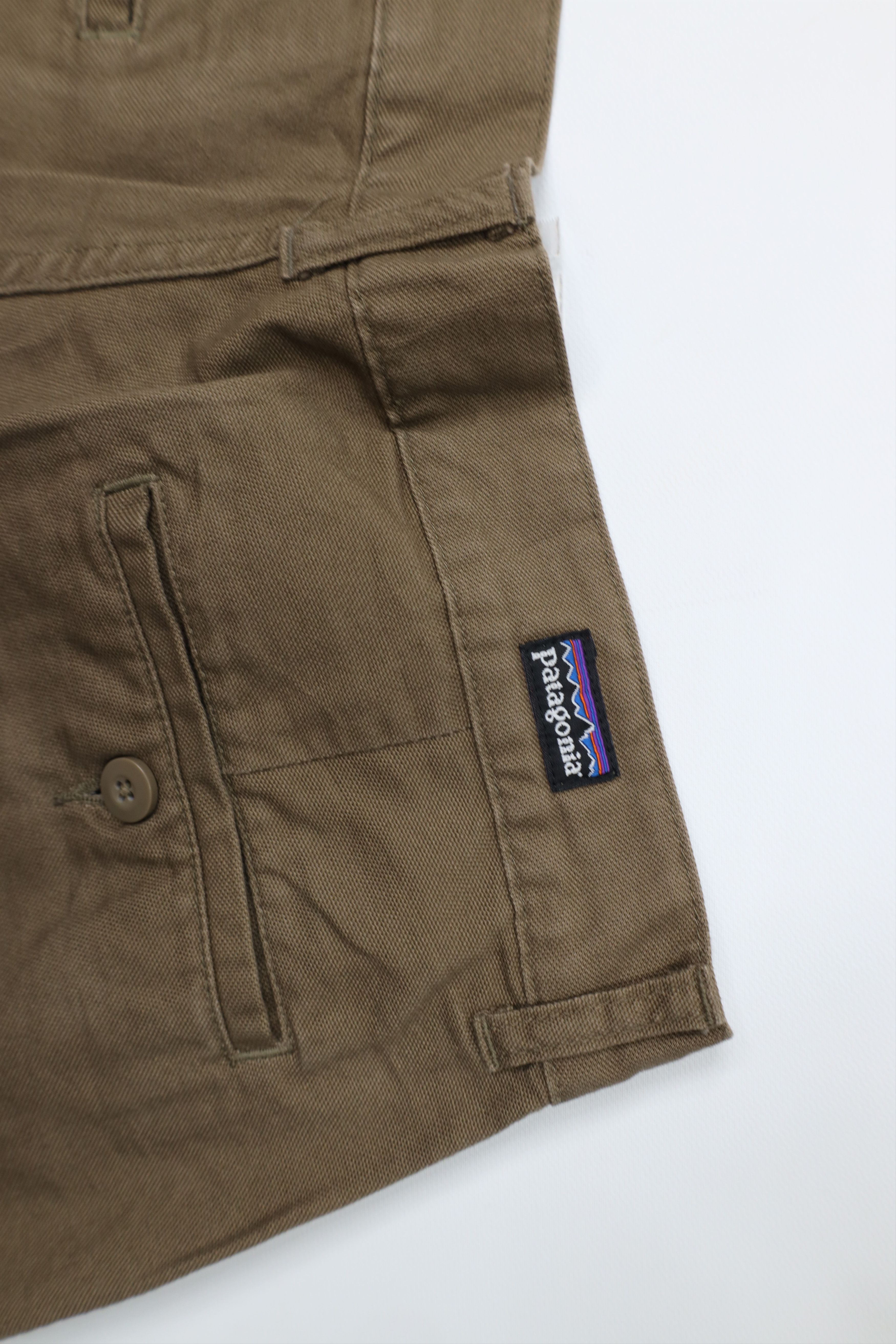 Patagonia Vintage Patagonia Faded Organic Cotton Wide Leg Pants Brown Size US 32 / EU 48 - 14 Thumbnail