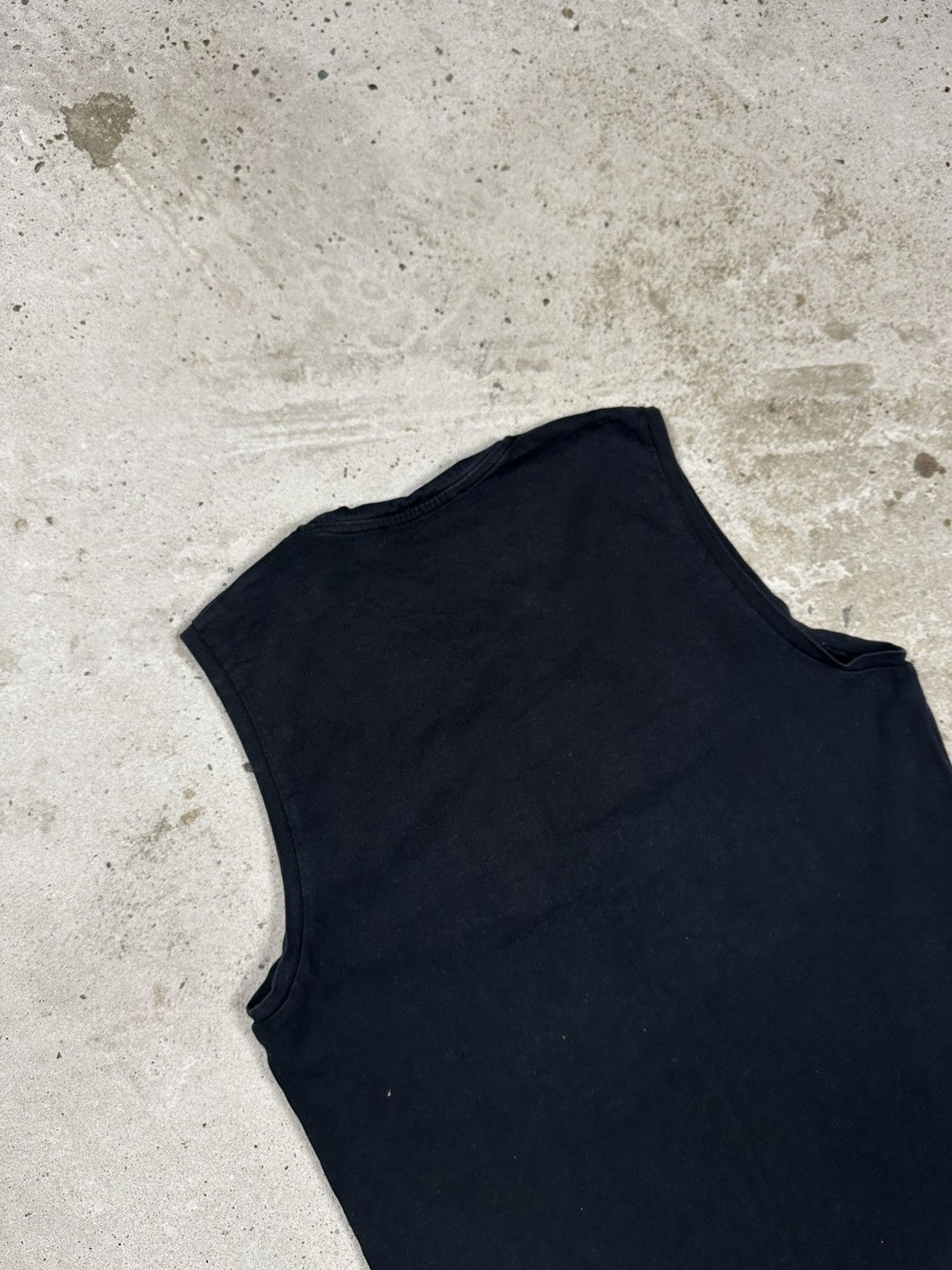 Acne Studios Acne Studios SS15 Bye B Blue Black Tank Top Shirt Size US XS / EU 42 / 0 - 7 Thumbnail