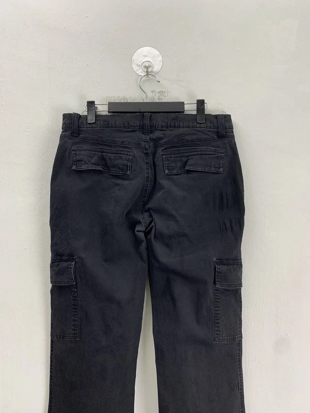 Japanese Brand Blue Asphalt Utility Flare/Bootcut Cargo Trousers Pants W32 Size US 32 / EU 48 - 5 Thumbnail