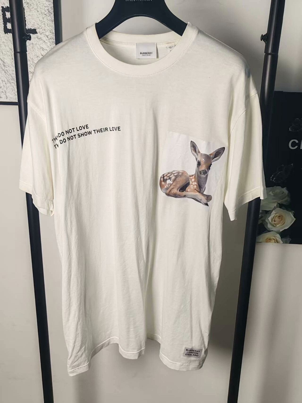 Burberry Burberry White T-Shirt xs Men Size US XS / EU 42 / 0 - 1 Thumbnail