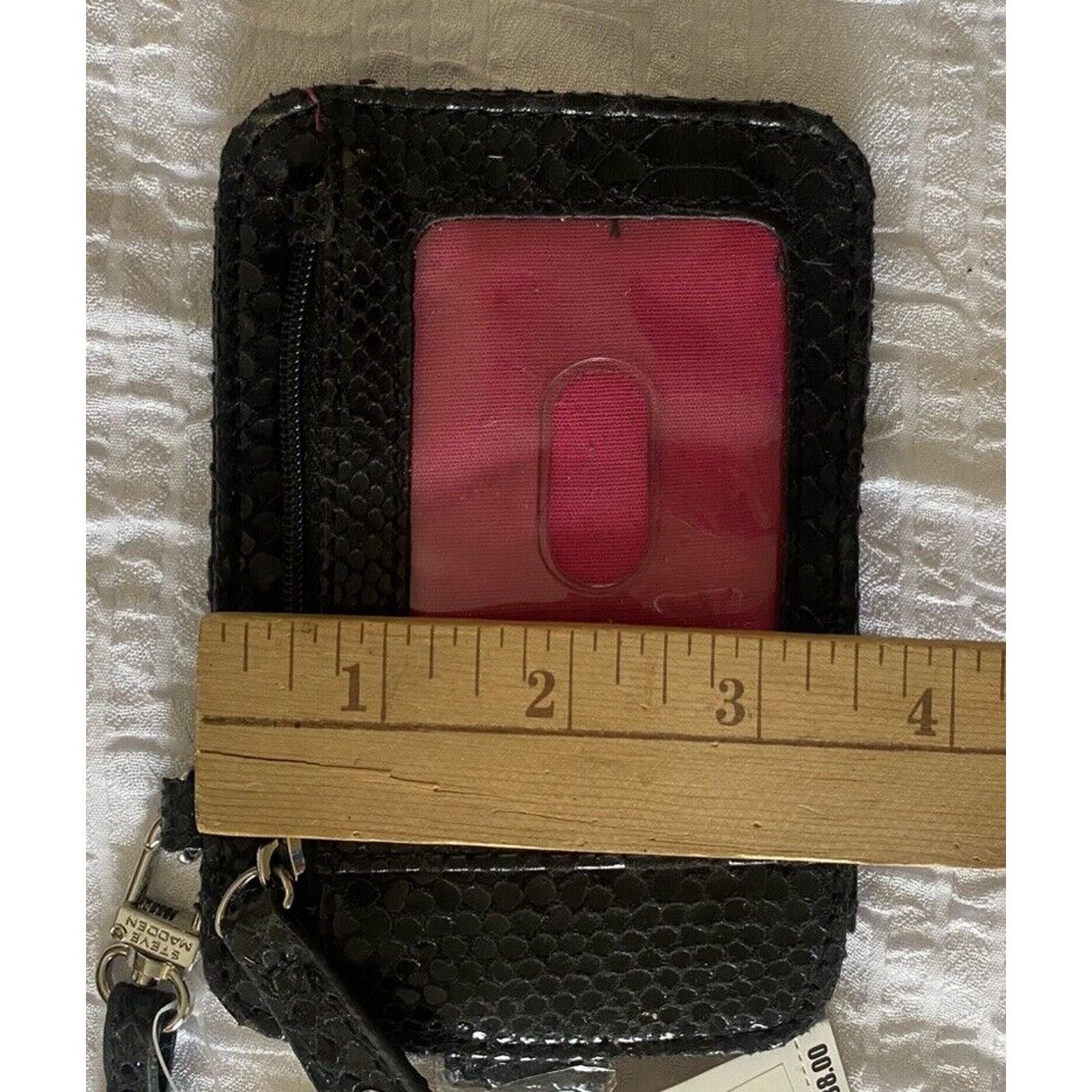 Steve Madden NWT Steve Madden Wristlet Wallet Black Size ONE SIZE - 4 Thumbnail