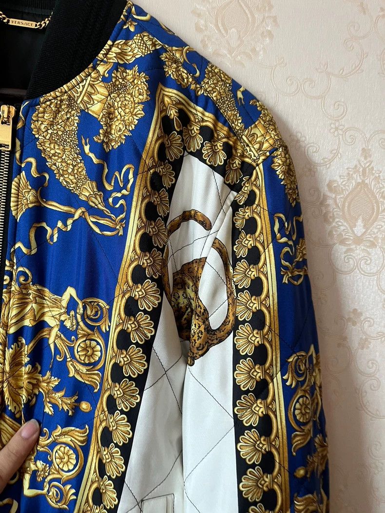 Versace Versace Cotton jacket top Size US L / EU 52-54 / 3 - 5 Thumbnail