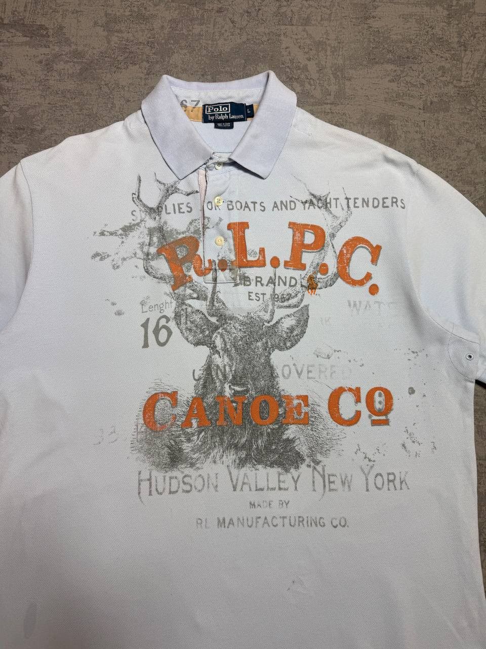 Polo Ralph Lauren Polo Ralph Lauren Vintage Polo Sirt Size US L / EU 52-54 / 3 - 4 Thumbnail