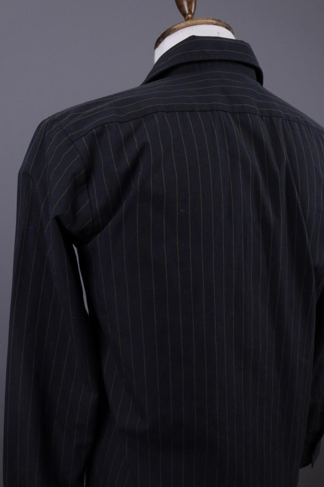 Carhartt Carhartt Black Striped Long Sleeve Overshirt Size M Size US M / EU 48-50 / 2 - 12 Thumbnail