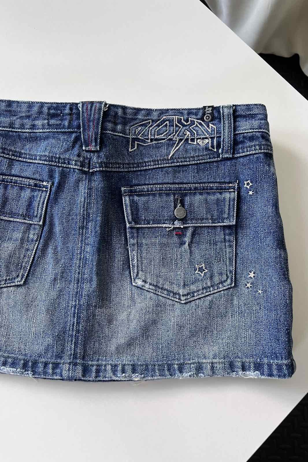 Other VINTAGE QUICKSILVER X ROXY SKIRT DENIM SZ 12 Size 34" / US 12 / IT 48 - 4 Thumbnail