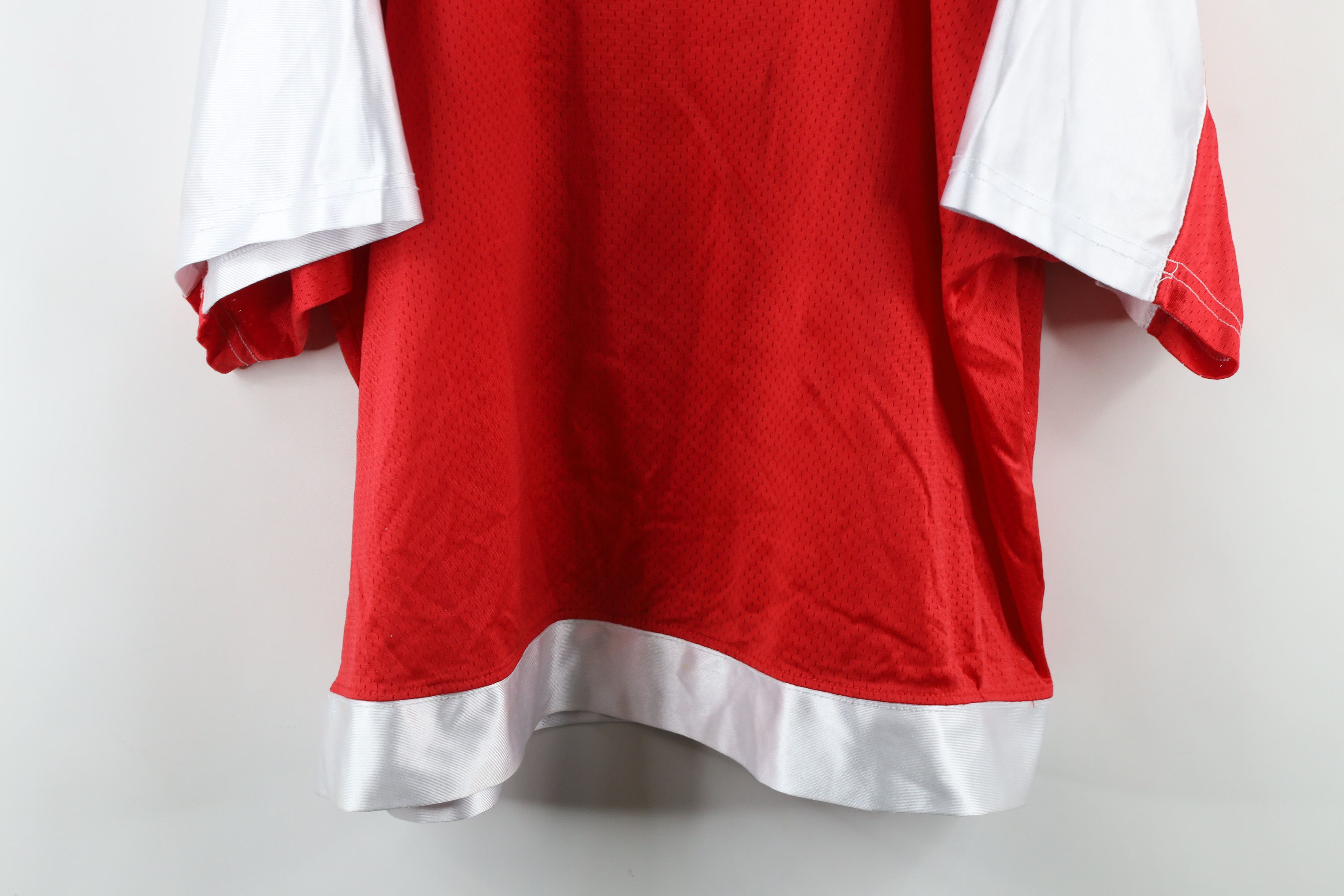 Champion Vintage 90s Champion Mesh Basketball Jersey Warm Up T-Shirt Size US XL / EU 56 / 4 - 3 Thumbnail
