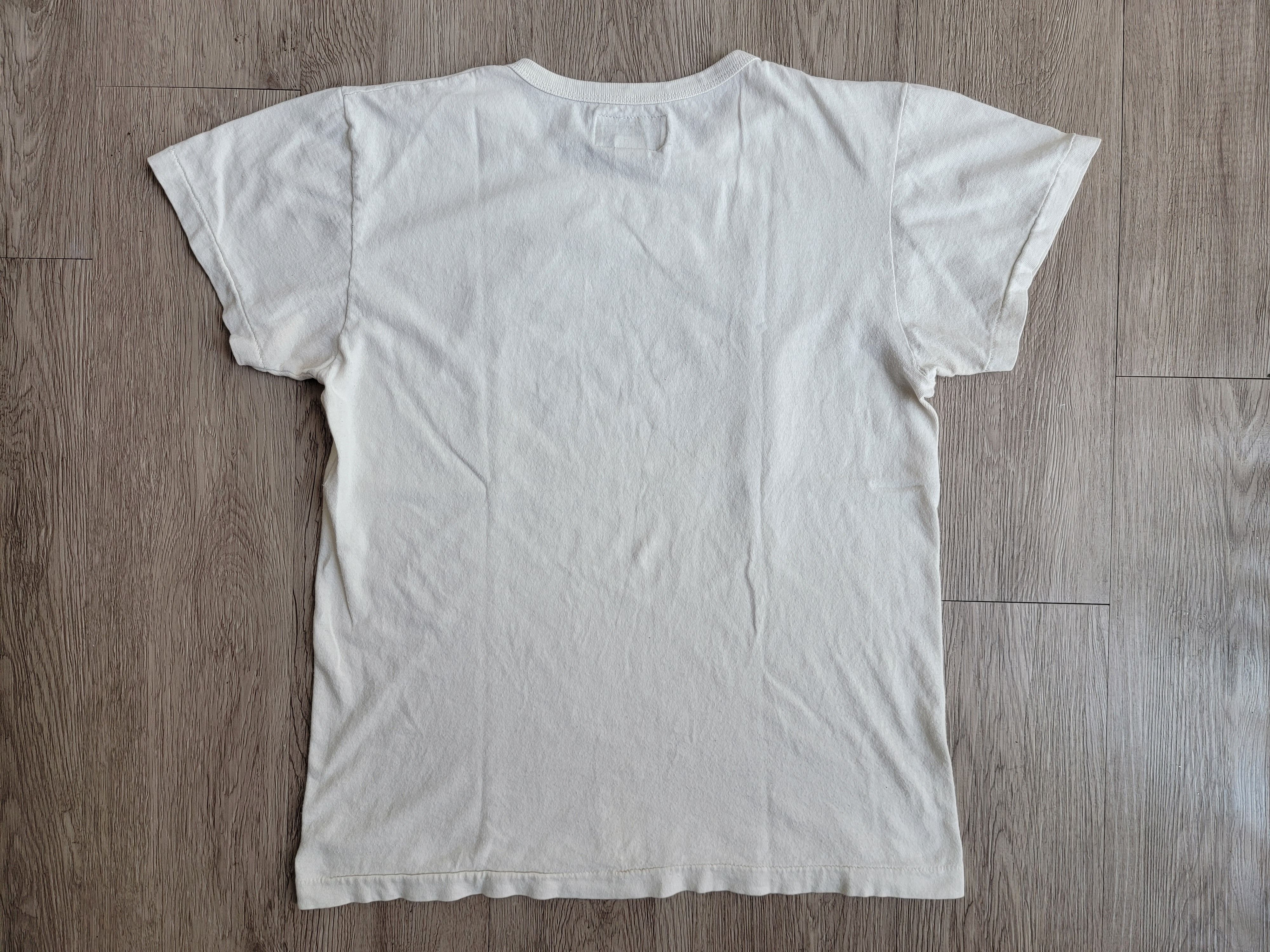 Japanese Brand RAWHIDE CLOTHING FACTORY Printed Crewneck T-shirt - Size S Size US S / EU 44-46 / 1 - 10 Thumbnail