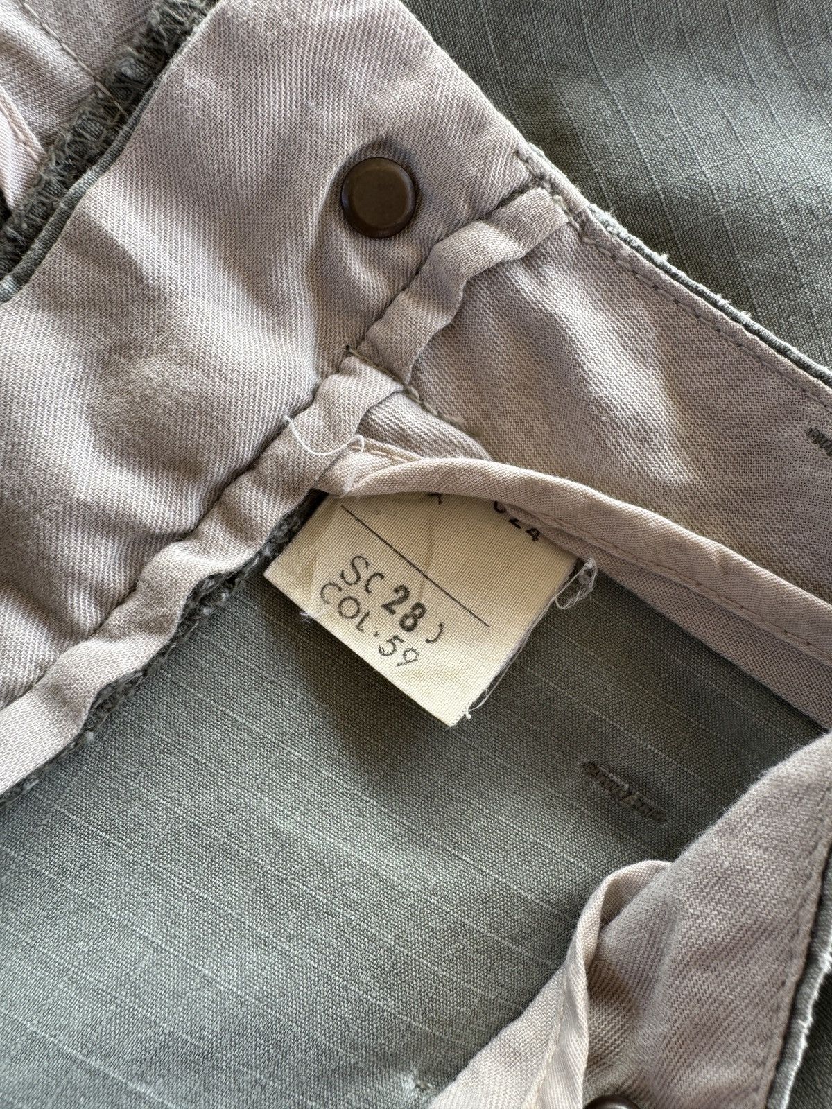 Japanese Brand Army Issue Blue Way Clothing Co.Monkey Pants Made In Japan Size US 29 - 8 Thumbnail