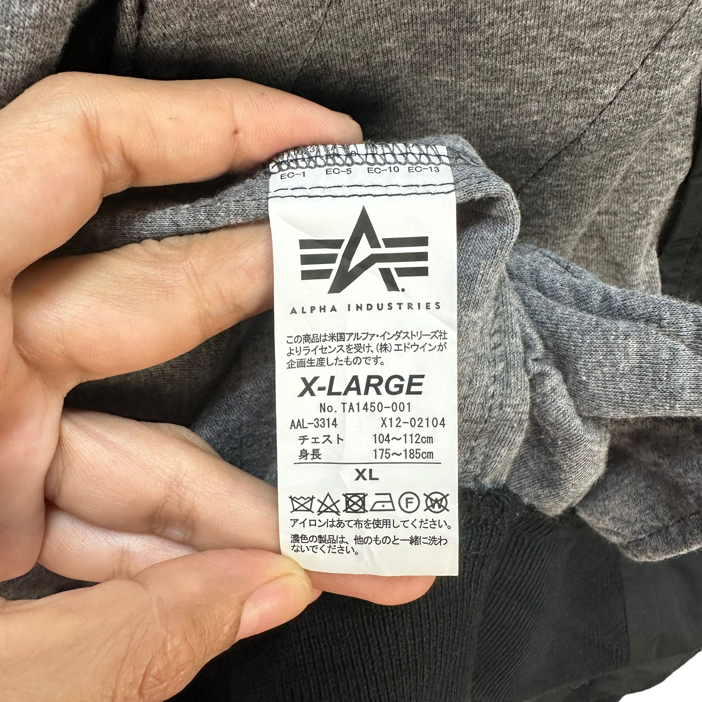 Alpha Industries Alpha Industries Black Bomber Jacket #7677-163 Size XL / US 12-14 / IT 48-50 - 11 Thumbnail
