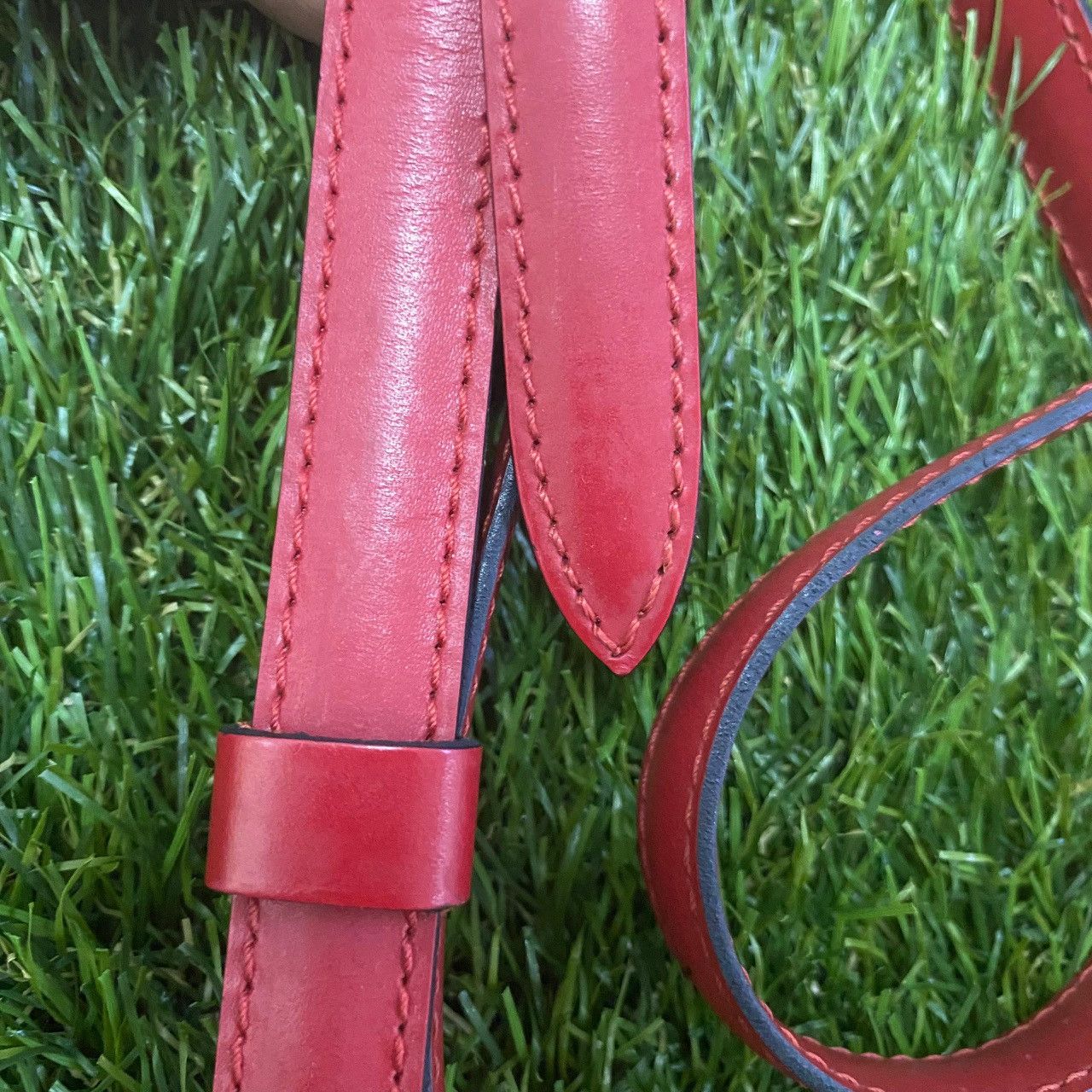 Louis Vuitton Louis Vuitton Red Adjustable Shoulder Strap 6LKO126K – Y2K Size ONE SIZE - 19 Thumbnail
