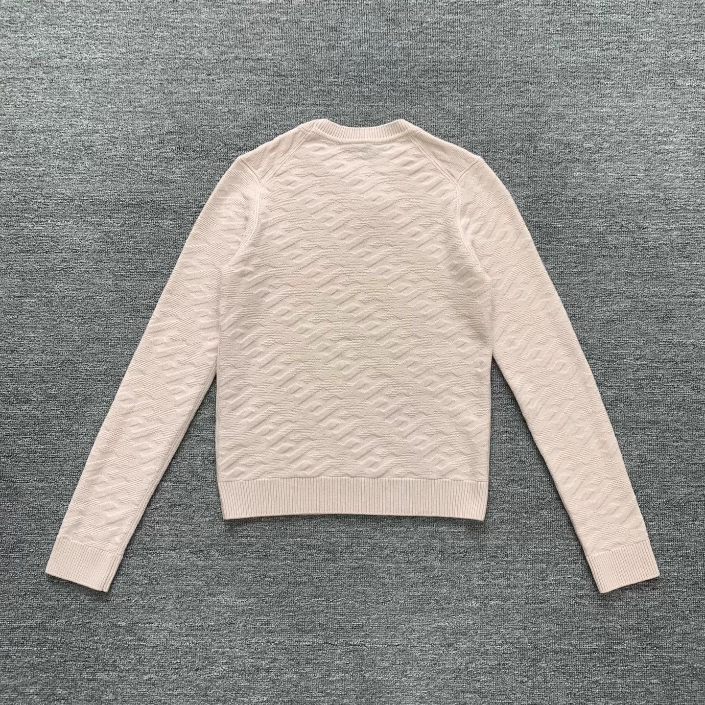 Hermes Hermes Pink H Print Wool Sweater 36 New with Tags Size XS / US 0-2 / IT 36-38 - 2 Thumbnail