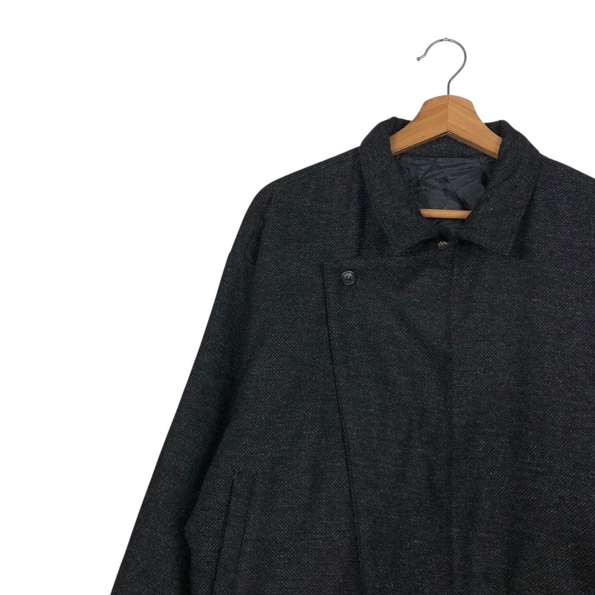 Japanese Brand 📌Vintage Wool Bomber Jacket Unbranded Issey Miyake Size US M / EU 48-50 / 2 - 8 Thumbnail