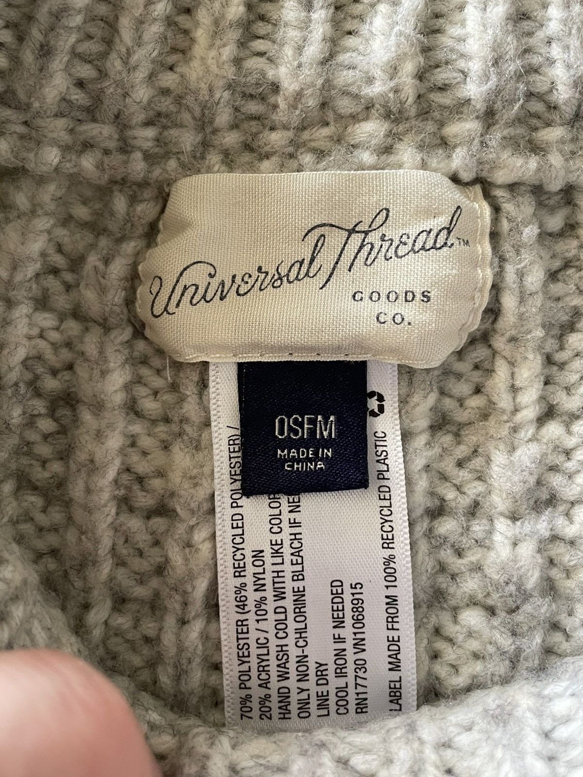 Other Vintage sweater vest heather grey Size US L / EU 52-54 / 3 - 3 Thumbnail