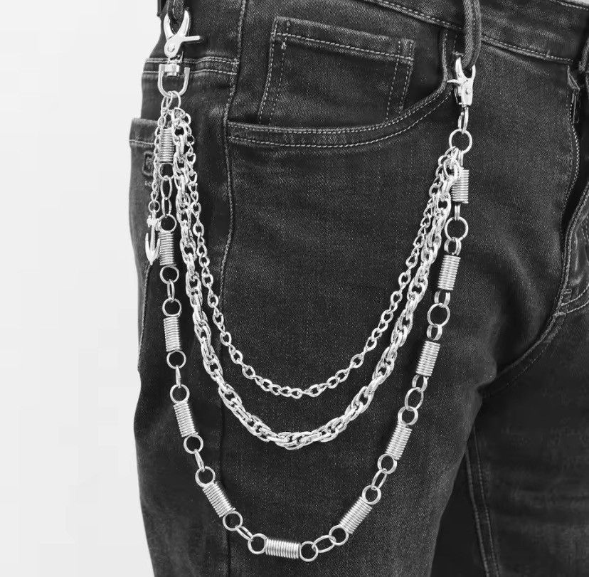 Other Hip Hop Multilayer Pants Chain Size ONE SIZE - 1 Thumbnail