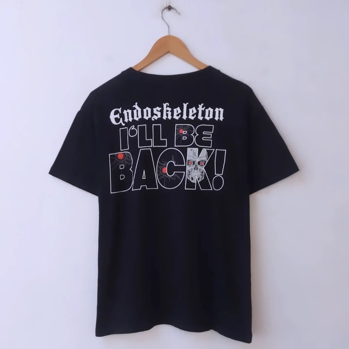 Universal Studios × Vintage Vintage 90s Terminator-2 Endoskeleton I'll Be Back Size US L / EU 52-54 / 3 - 2 Thumbnail