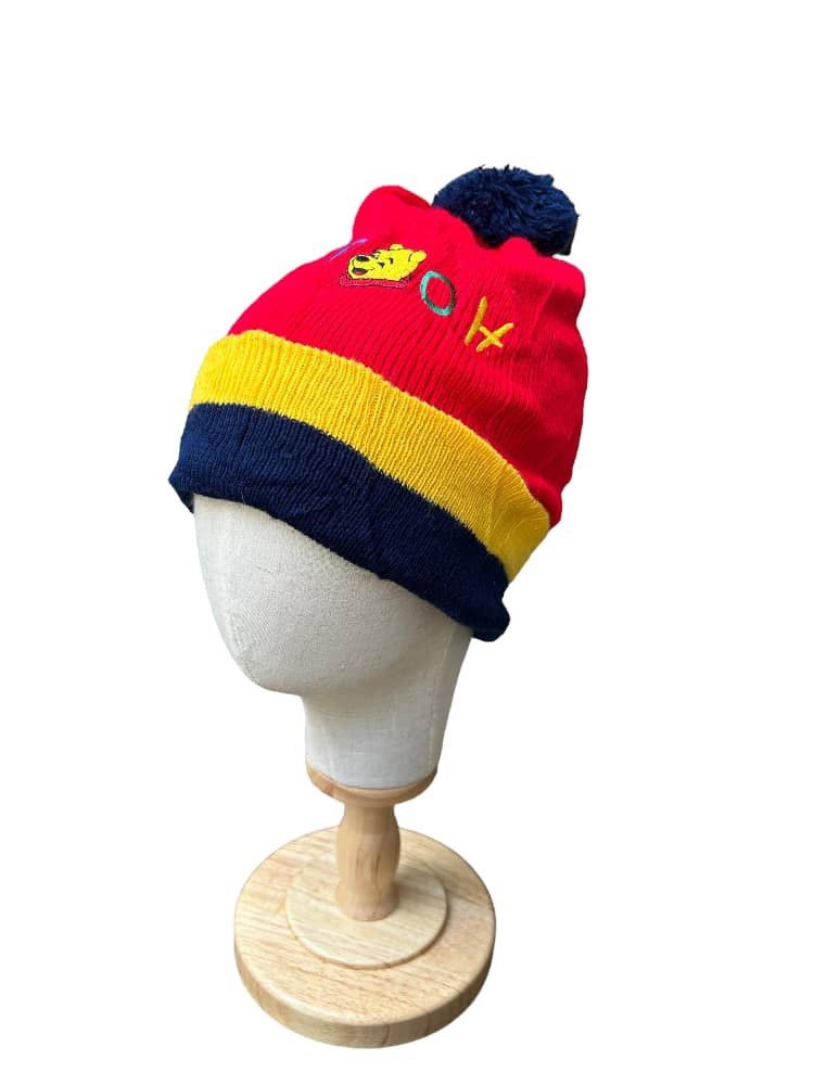 Pooh multi colour beanie hats