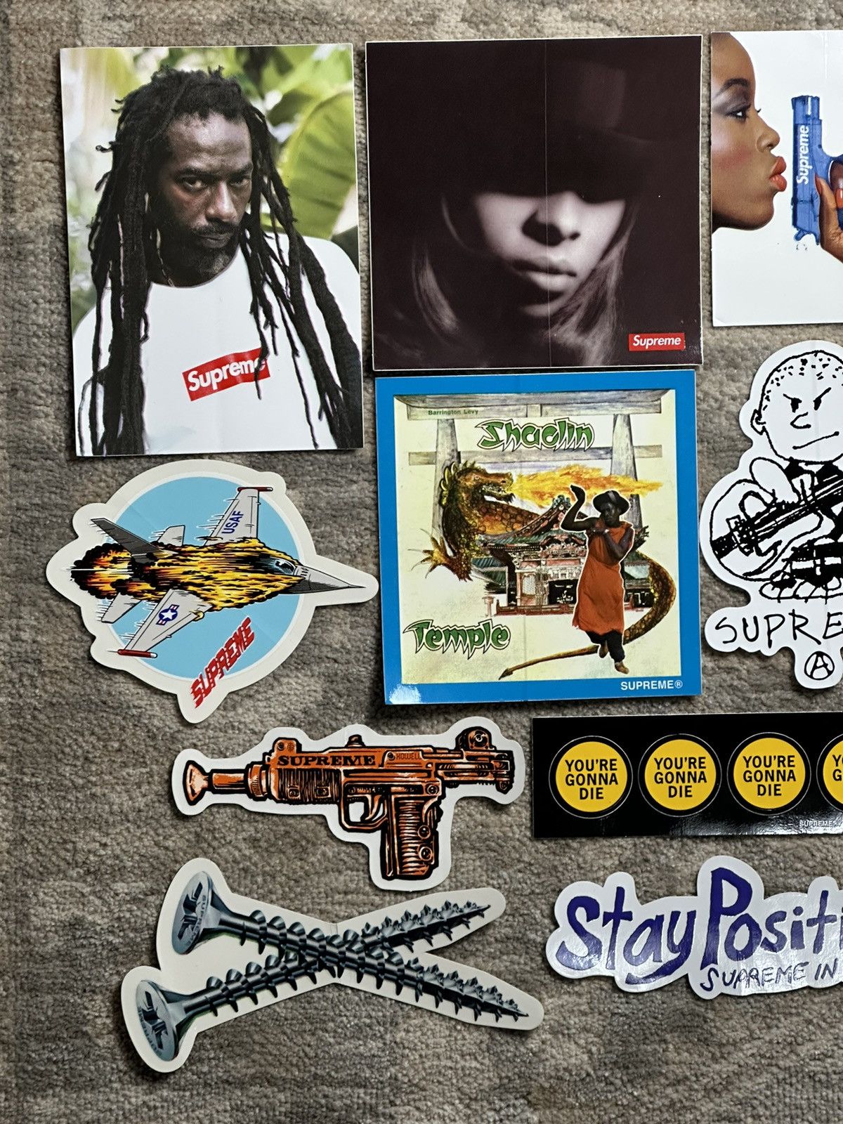 Supreme 10x Supreme Stickers Lot Size ONE SIZE - 2 Thumbnail