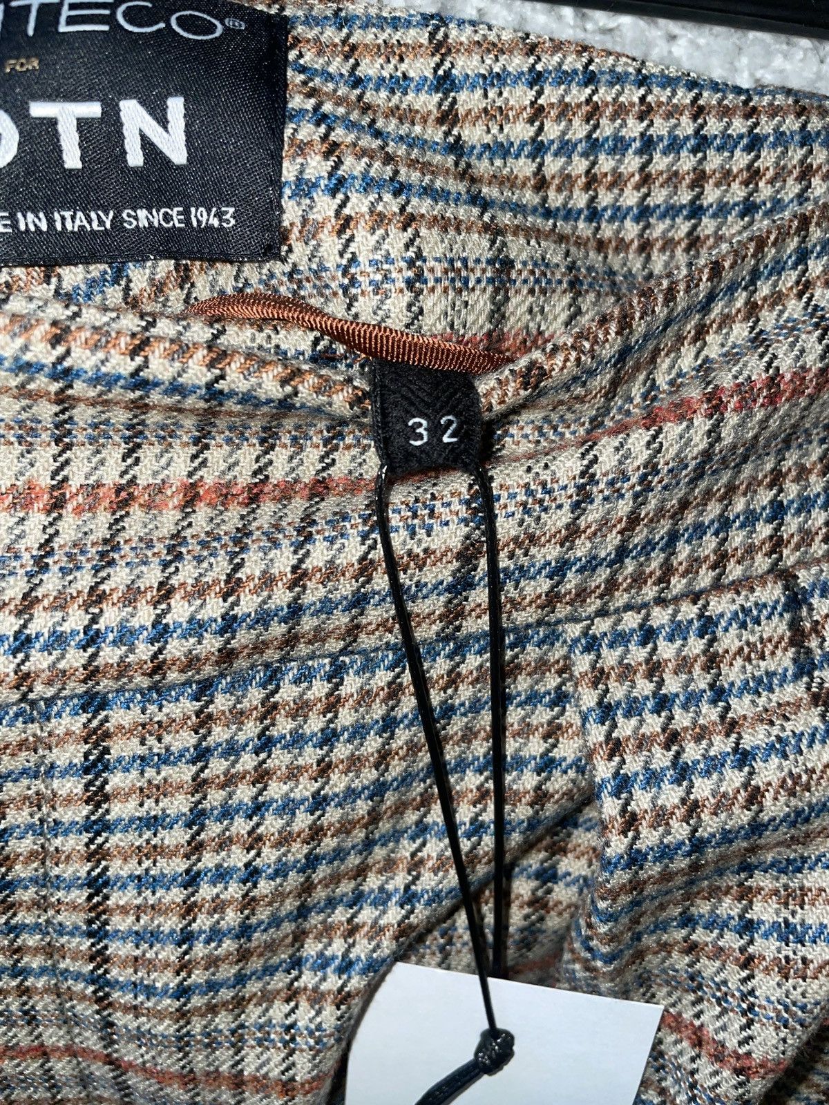 Kotn Women’s Wool Plaid Trousers Size 32" / US 10 / IT 46 - 3 Thumbnail