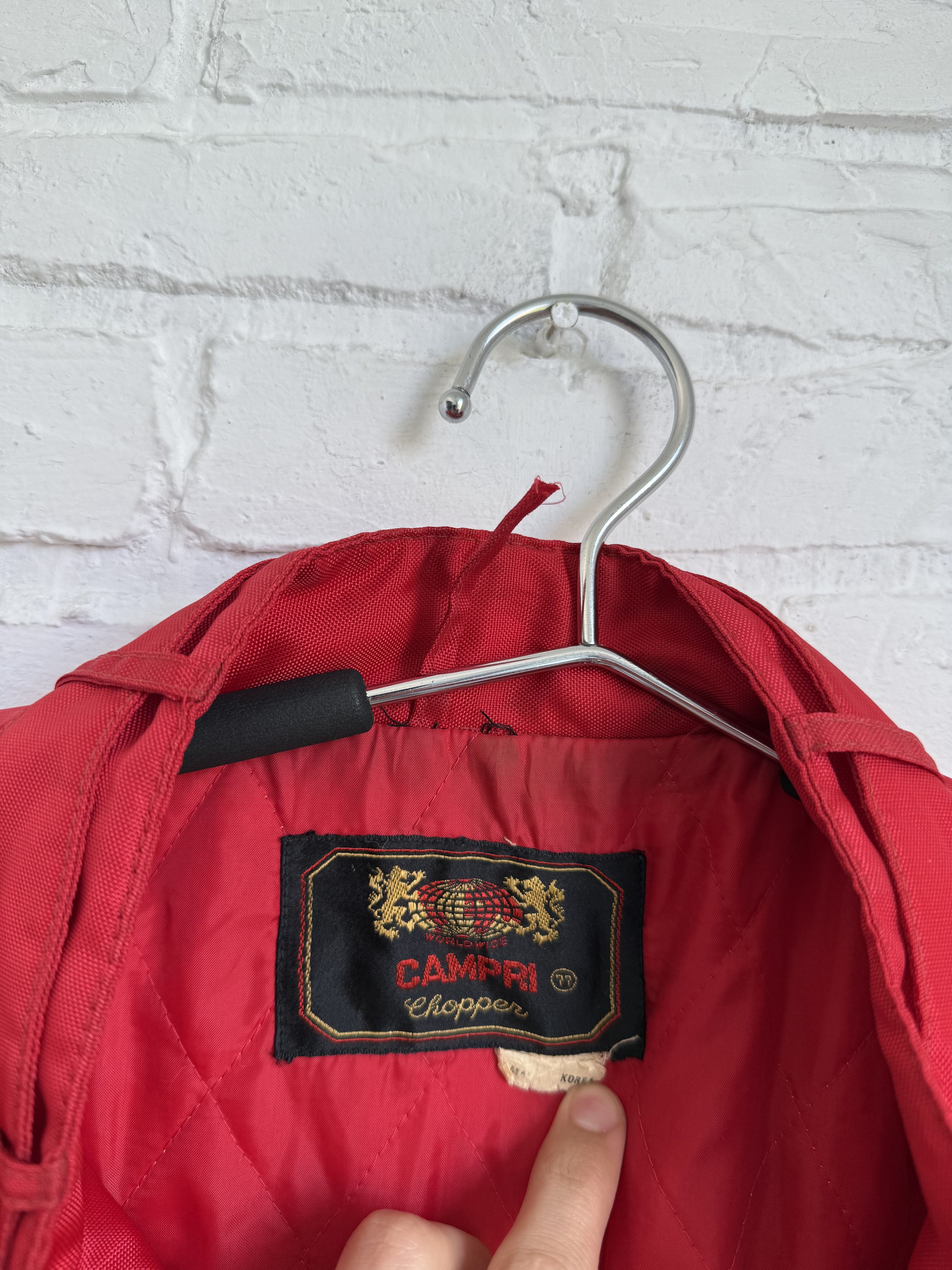 Vintage Vintage 80s Campri Chopper racing biker jacket Size US L / EU 52-54 / 3 - 2 Thumbnail