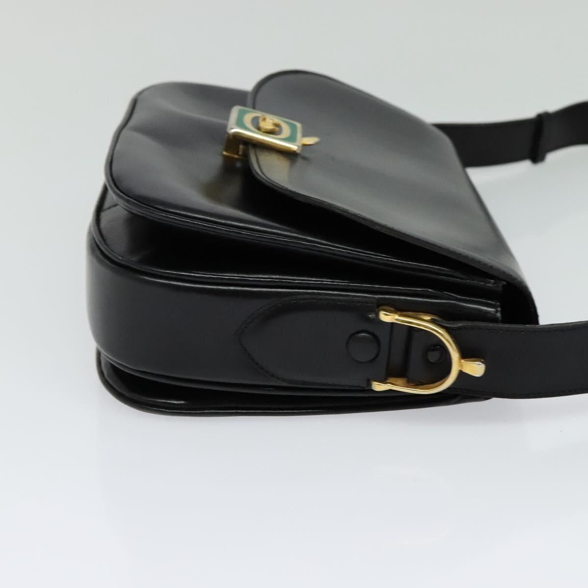 Celine CELINE Shoulder Bag Leather Black Gold Size ONE SIZE - 5 Thumbnail