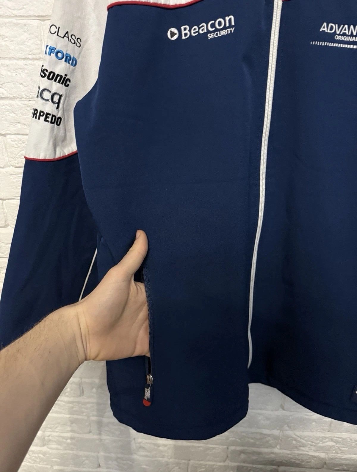 BMW BMW Motorroad Official Racing Shell Hooded Jacket Full Zip Size US XL / EU 56 / 4 - 9 Thumbnail