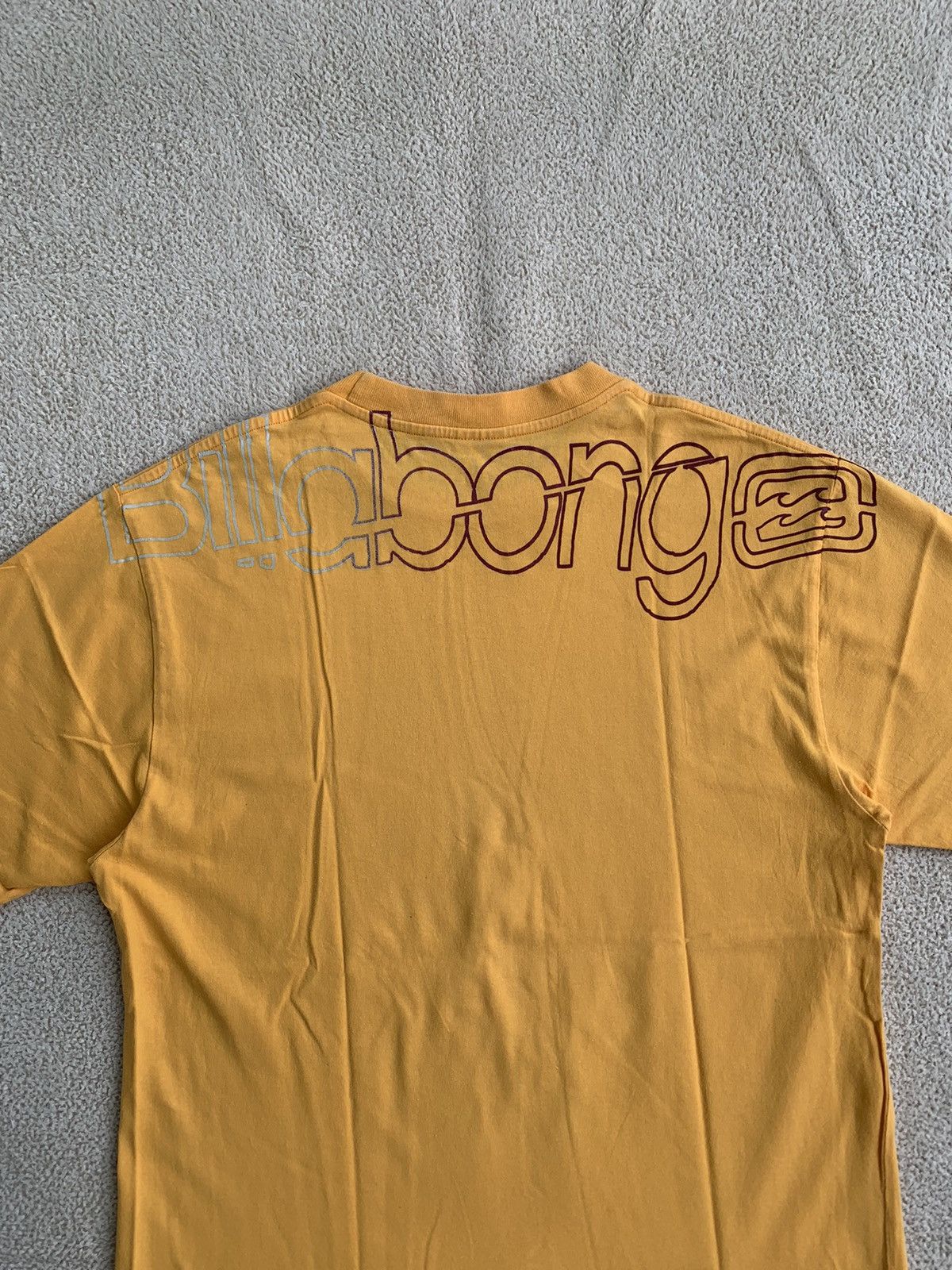 Billabong × Vintage Vintage 00's Billabong Logo Tshirt Size US L / EU 52-54 / 3 - 4 Thumbnail