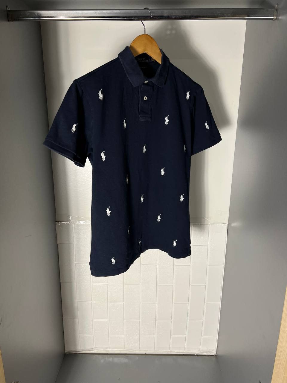 Polo Ralph Lauren VINTAGE POLO RALPH LAUREN MONOGRAM DESIGNER CASUAL Y2K 90s Size US M / EU 48-50 / 2 - 2 Thumbnail