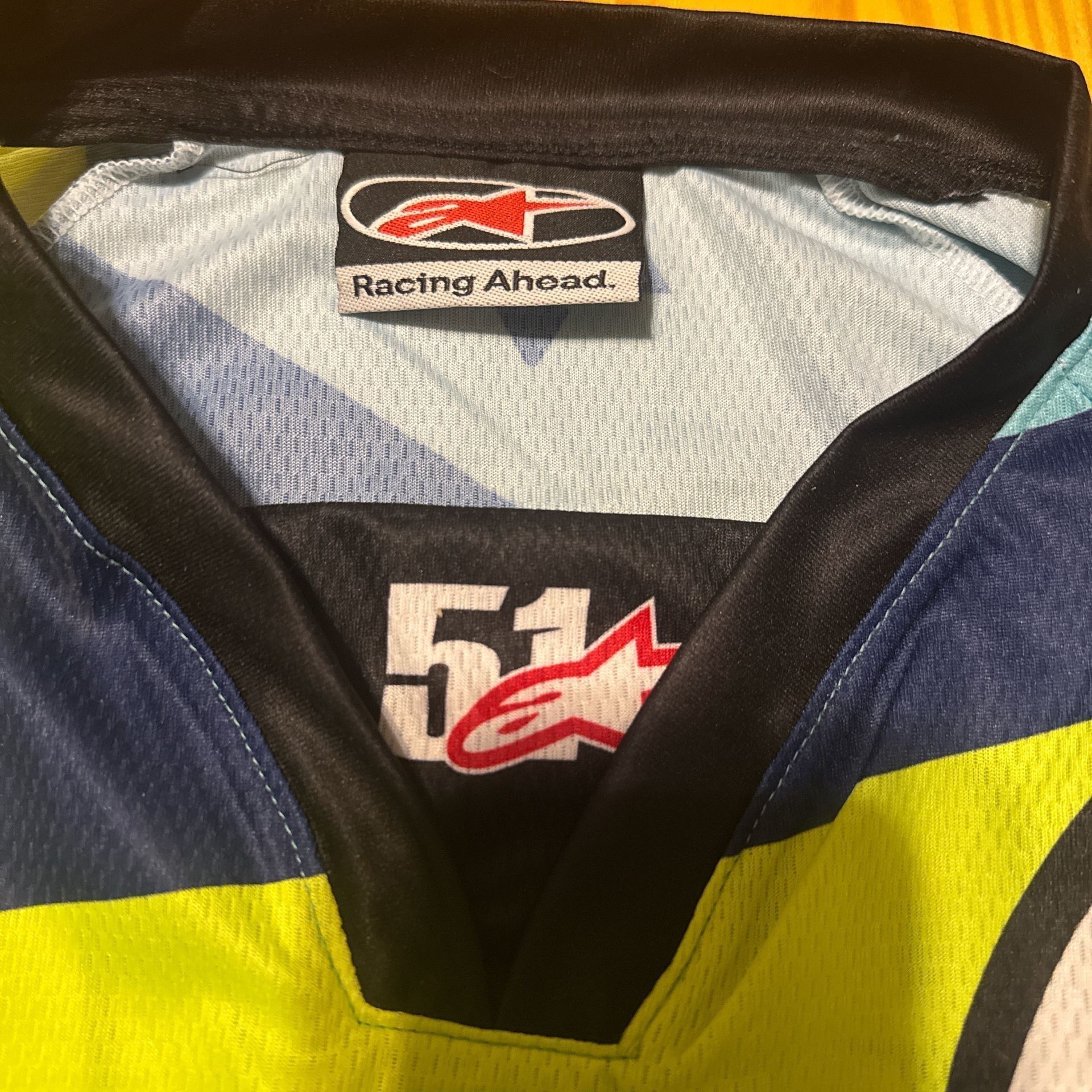 Alpinestars Barcia #51 Alpine Star Jersey Size US L / EU 52-54 / 3 - 3 Thumbnail
