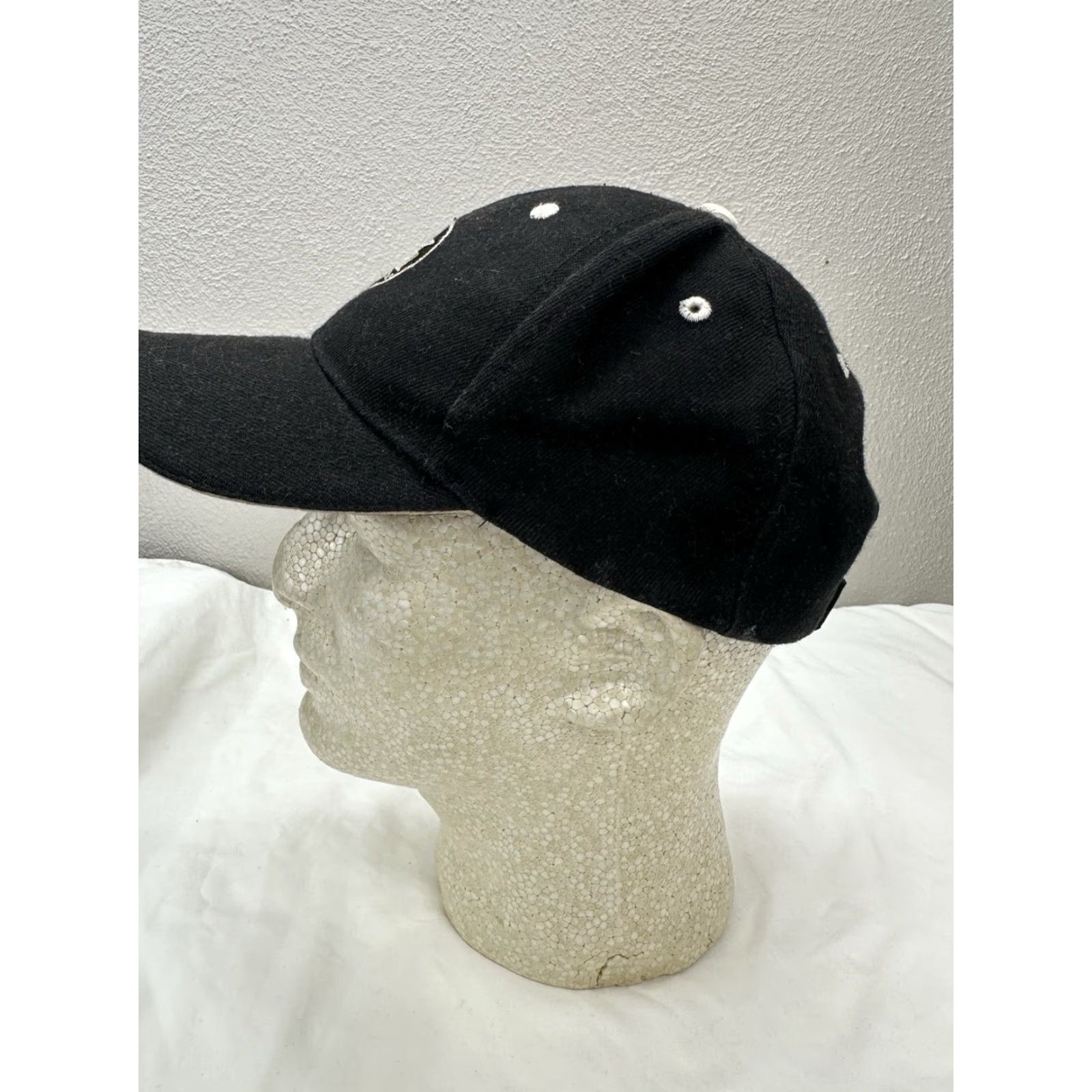 Vintage Otto Headwear Baseball Hat Keystone Black Tan Logo Adjustable Mens One Size Black Size ONE SIZE - 5 Thumbnail