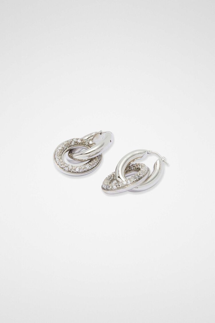 Jil Sander o1mt1gz0725 Size: OS / Earring in Silver Size ONE SIZE - 3 Thumbnail
