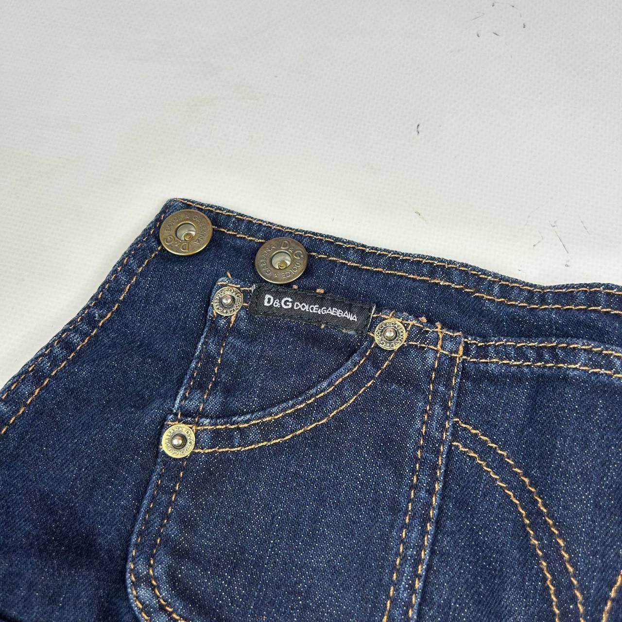 Dolce & Gabbana VINTAGE DOLCE & GABBANA DENIM OVERALLS SUIT SHORTS Size 27" / US 4 / IT 40 - 3 Thumbnail
