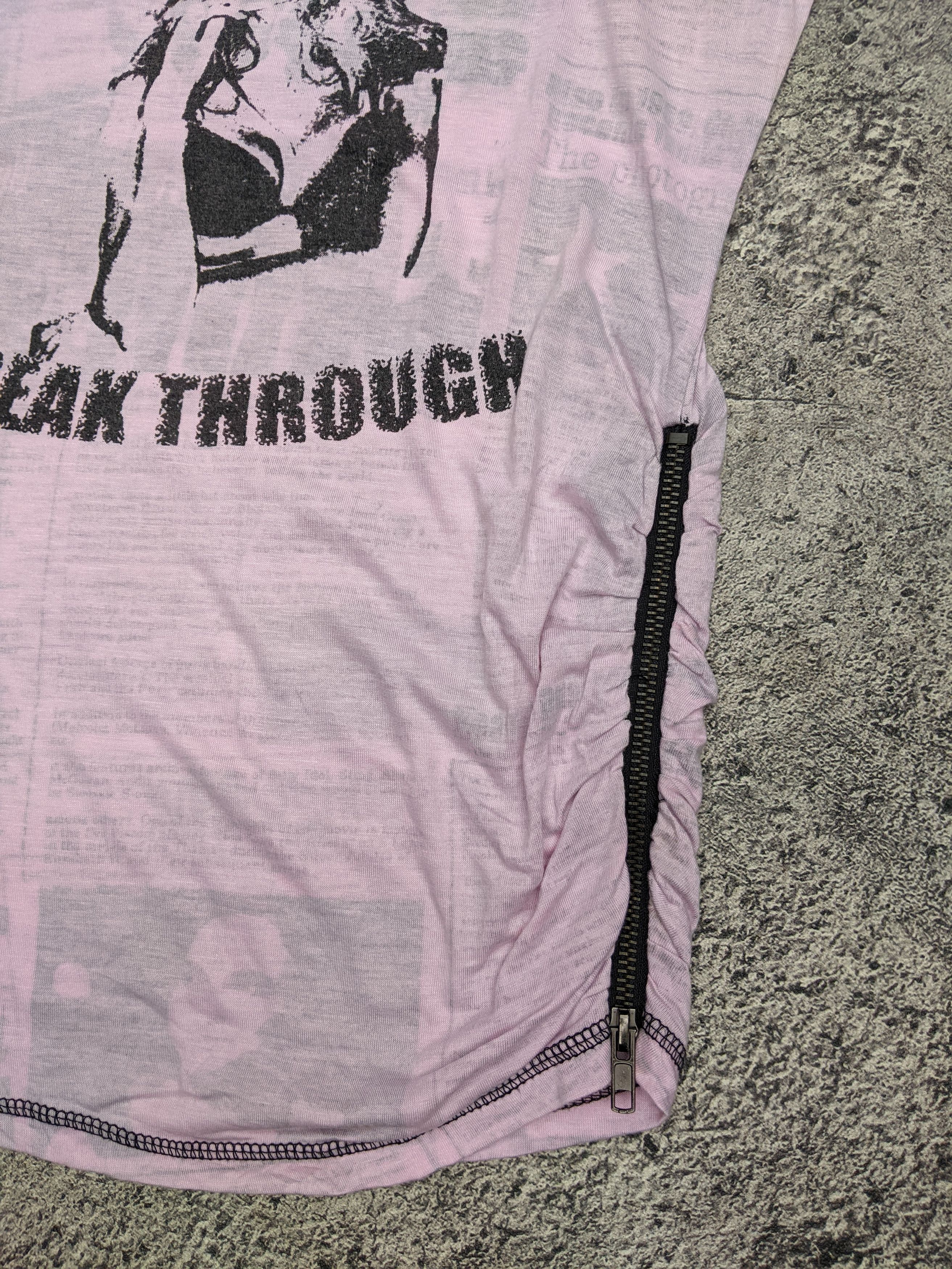 Hysteric Glamour ICWB John Galliano Inspired Fitted T shirt Size S / US 4 / IT 40 - 5 Thumbnail