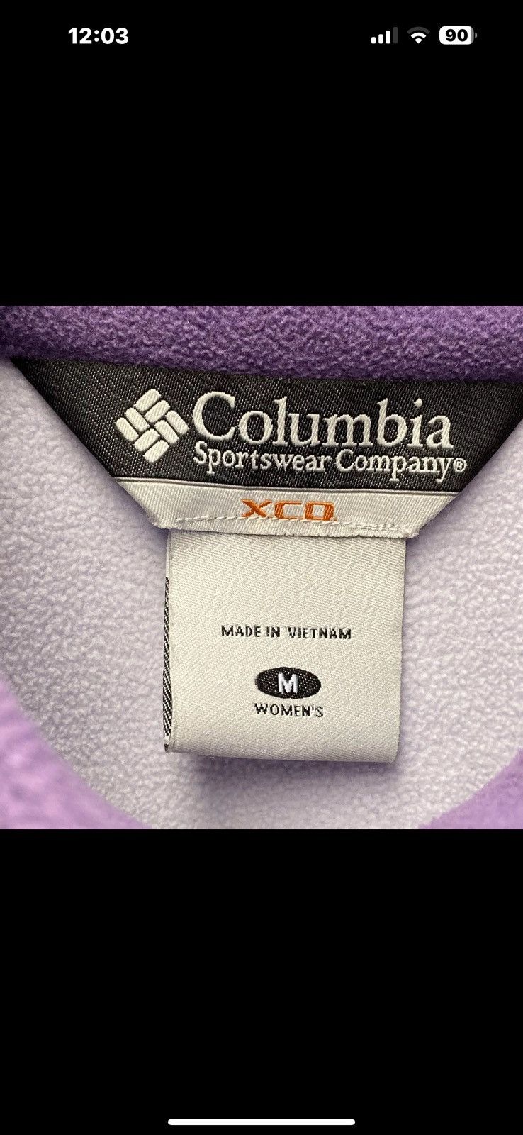 Columbia Columbia XCO Full ZIP Fleece Womens Med 25” Long 16” Across Size M / US 6-8 / IT 42-44 - 4 Thumbnail
