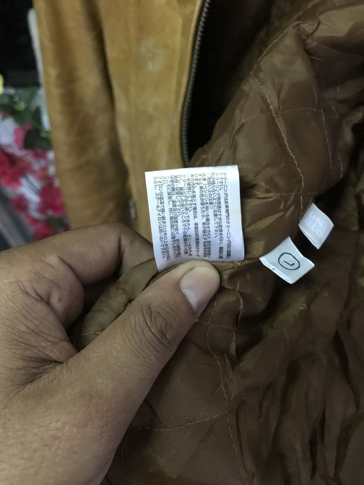 Leather × Uniqlo RARE LEATHER JACKET UNIQLO Size US L / EU 52-54 / 3 - 7 Thumbnail