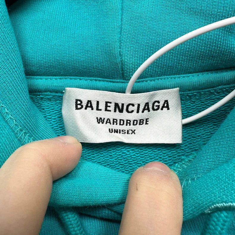 Balenciaga Balenciaga Embroidered LOGO Kong Quelan sweater hoodie Size US S / EU 44-46 / 1 - 3 Thumbnail