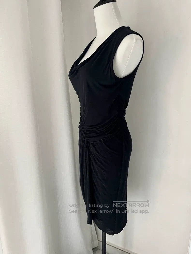Helmut Lang Helmut Lang size P Elastic pleated bodycon dress Size XXS / US 00 / IT 34 - 2 Thumbnail