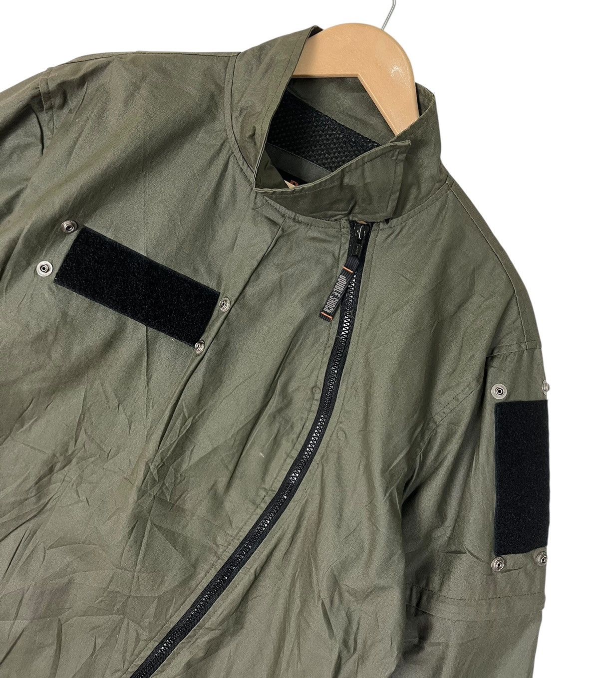 Japanese Brand Raggio Dest Zip-Off Sleeve Tech Convertible Jacket Size US M / EU 48-50 / 2 - 9 Thumbnail