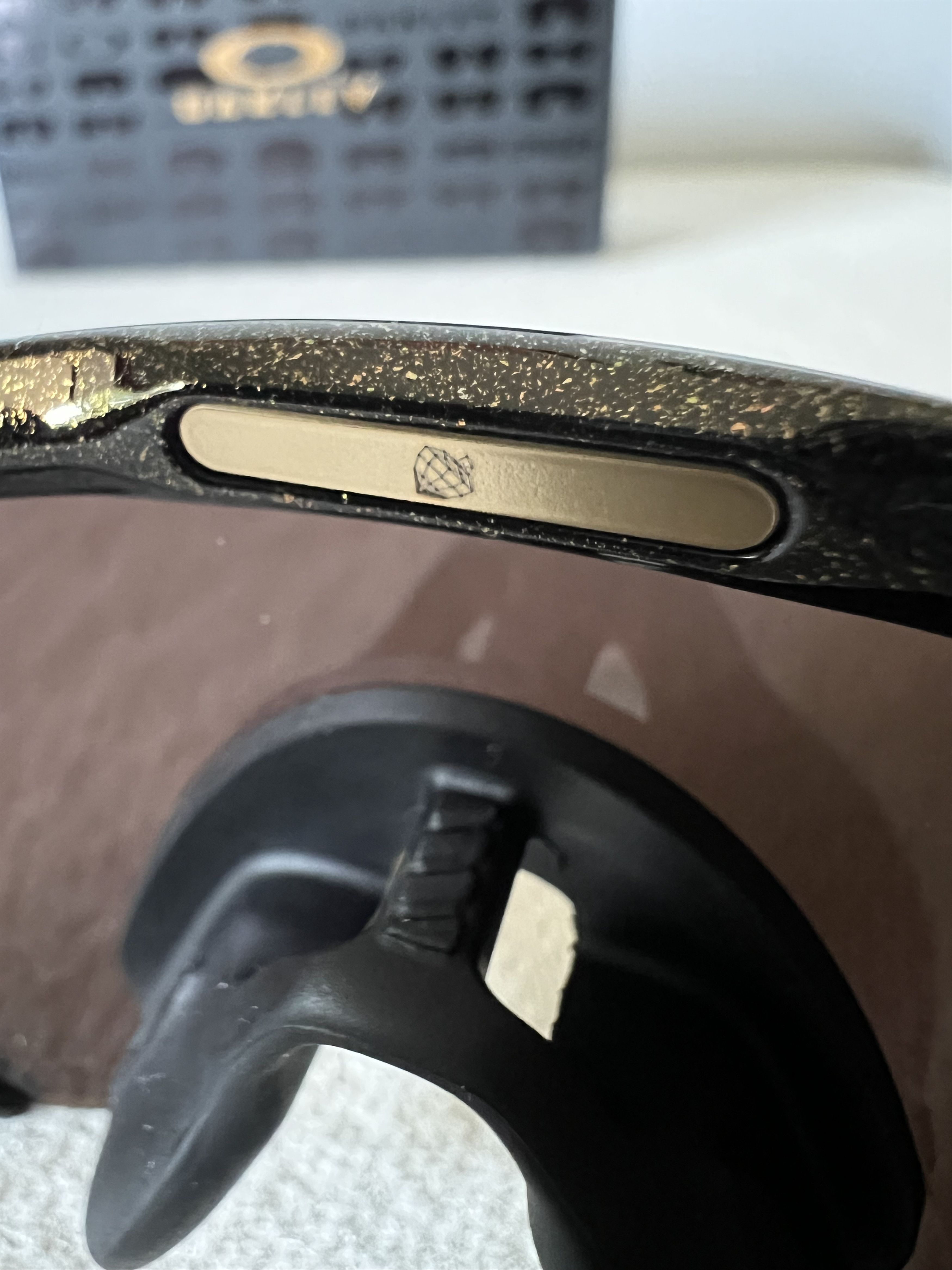 Oakley Oakley Ellipse Midas Fleck Sunglasses in Black Gold Size ONE SIZE - 8 Thumbnail