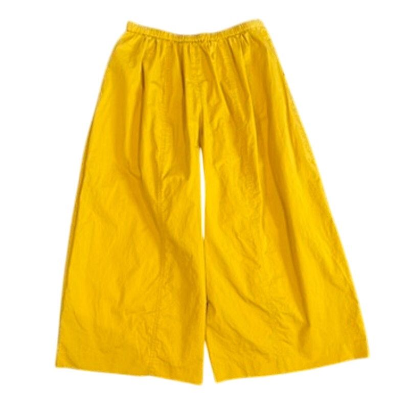 Jason Wu Jason Wu Wide Leg Culottes in Mustard Yellow, Size M Size 30" / US 8 / IT 44 - 8 Thumbnail