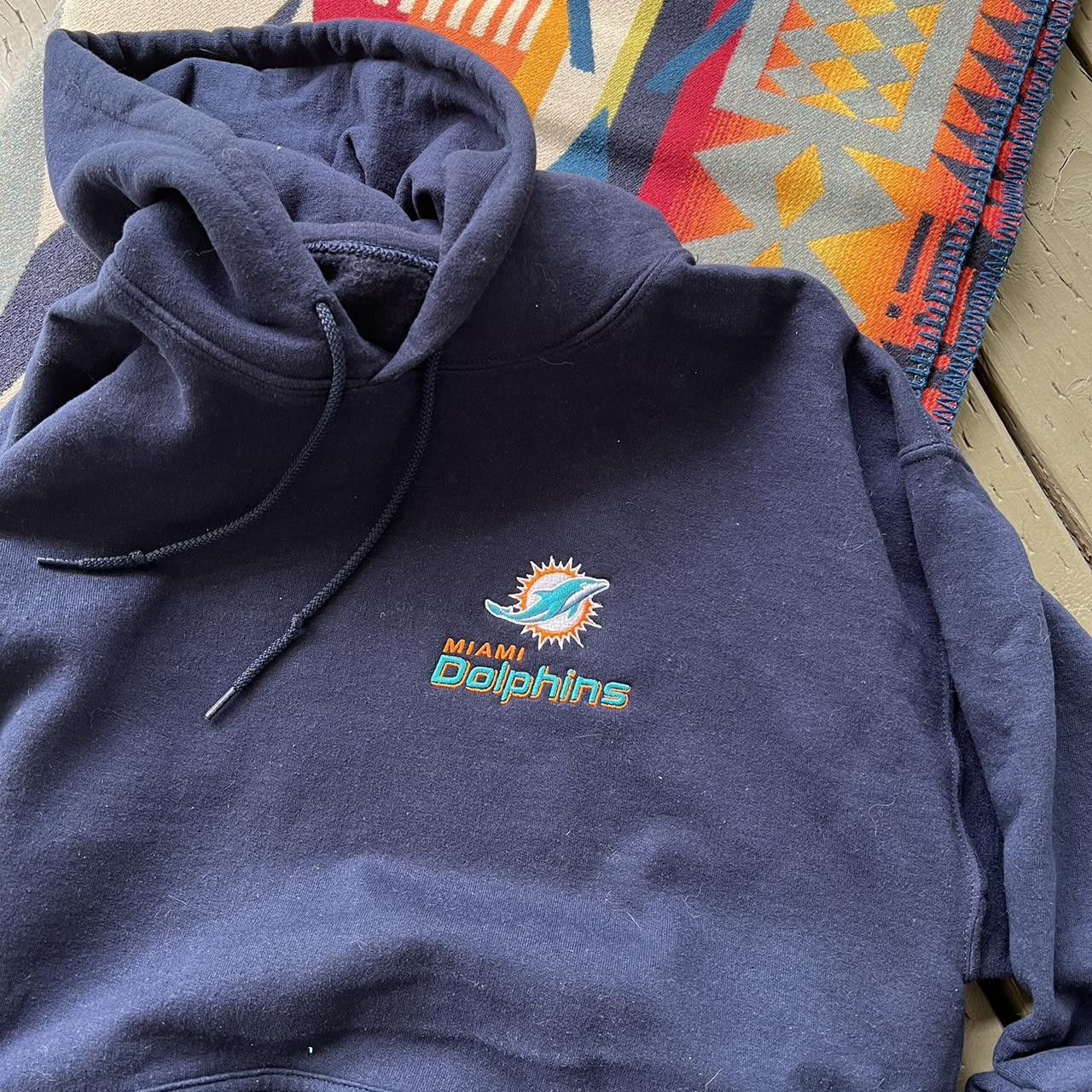 NFL Vintage Miami Dolphins Sweatshirt NFL Football Florida Size US XL / EU 56 / 4 - 4 Thumbnail