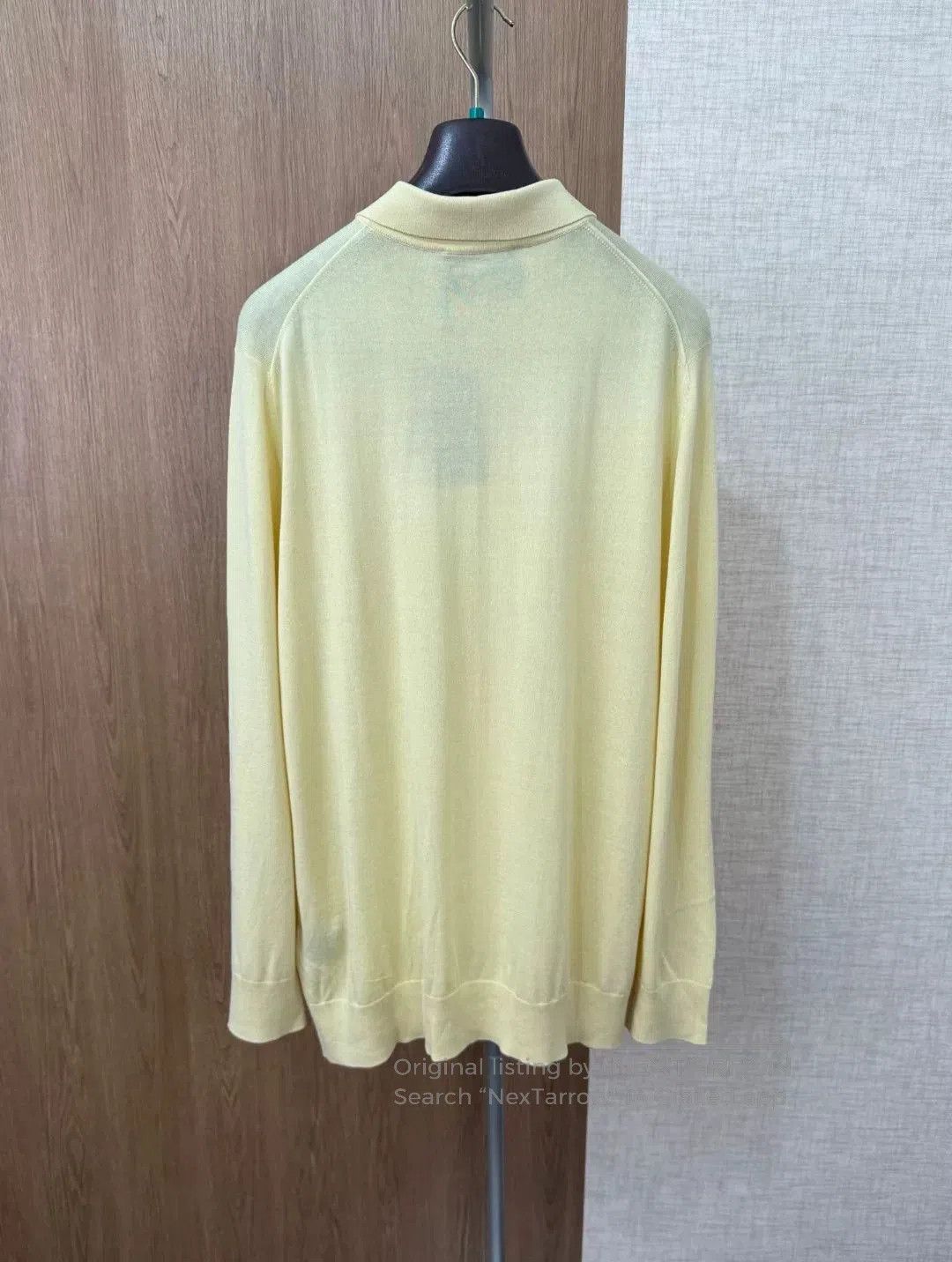 Loro Piana Loro Piana Vicuna Knit Polo Shirt. Size US L / EU 52-54 / 3 - 2 Thumbnail