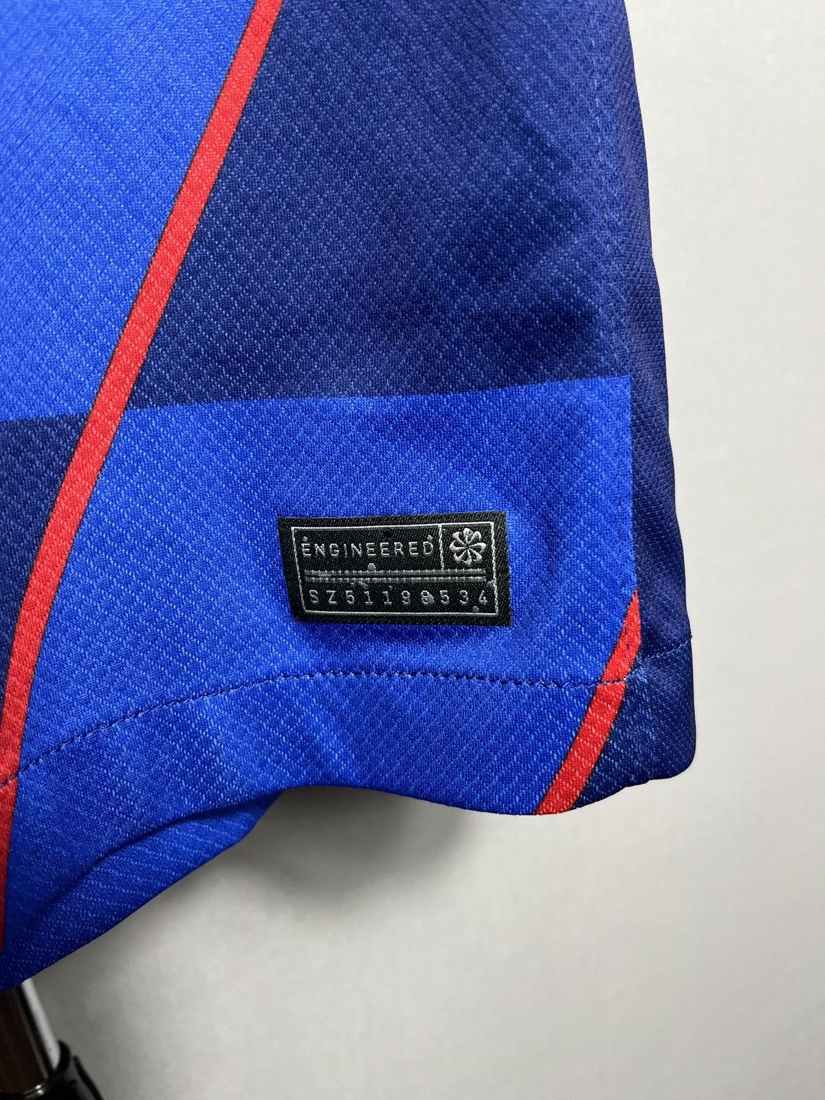 Nike Nike Croatia 2024 2025 Away blue soccer jersey short sleeve Size US M / EU 48-50 / 2 - 4 Thumbnail