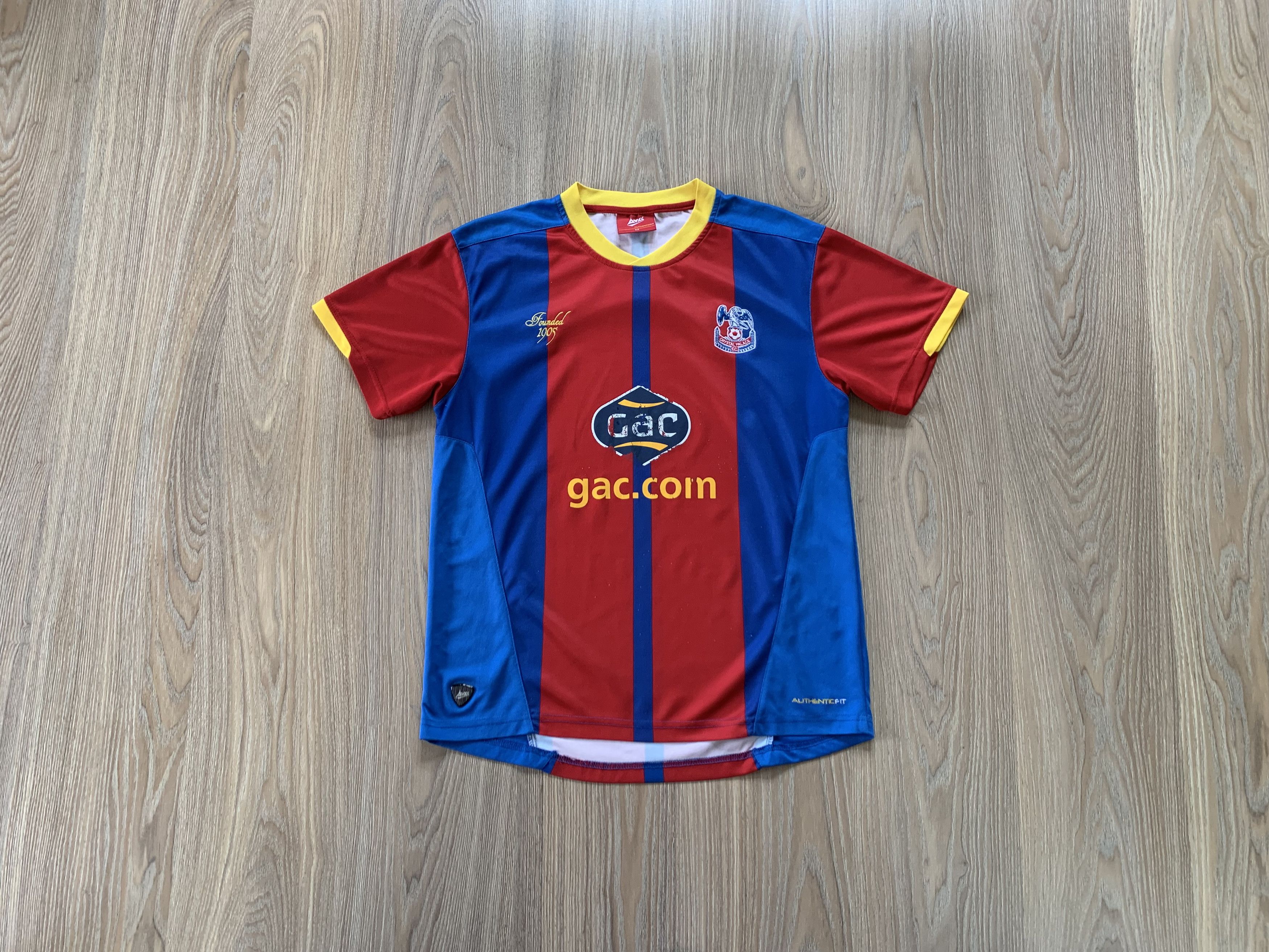 Other Avec Crystal Palace Football Shirt 2012-2013 Size US M / EU 48-50 / 2 - 1 Thumbnail