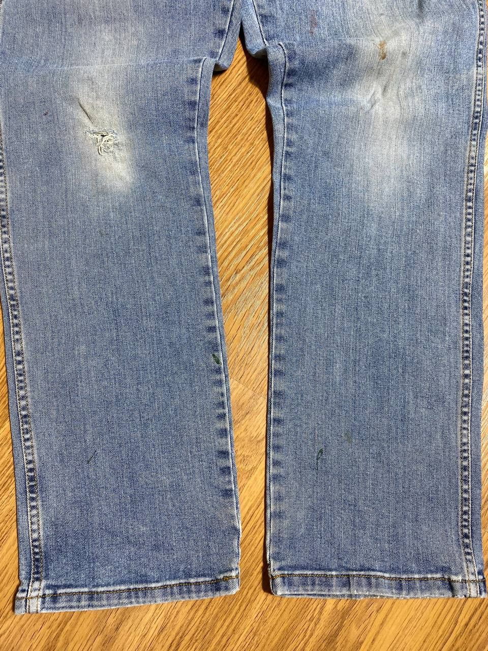 Wrangler VINTAGE FADED WRANGLER BLUE DENIM SKATER JEANS 34x30 Size US 34 / EU 50 - 14 Thumbnail